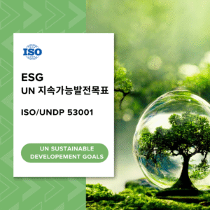 ESG, ISO/UNDP 53001 UN SDGs